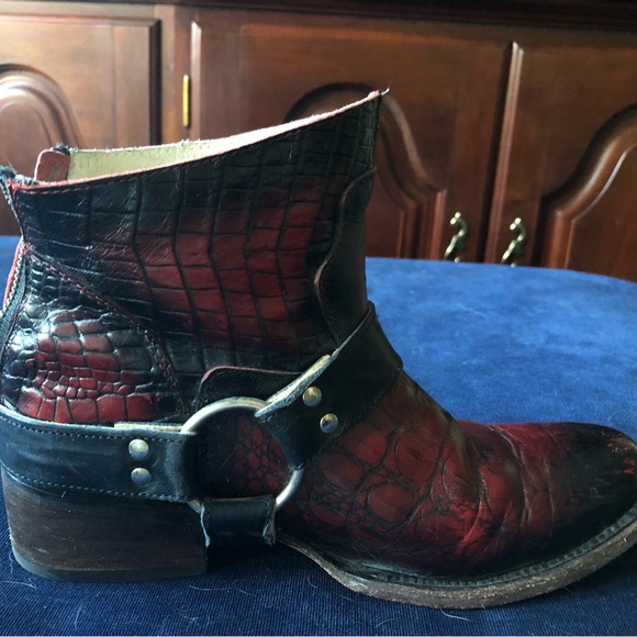 Freebird By Steven Santiago Red Croco - 8 - Picture 4 of 11